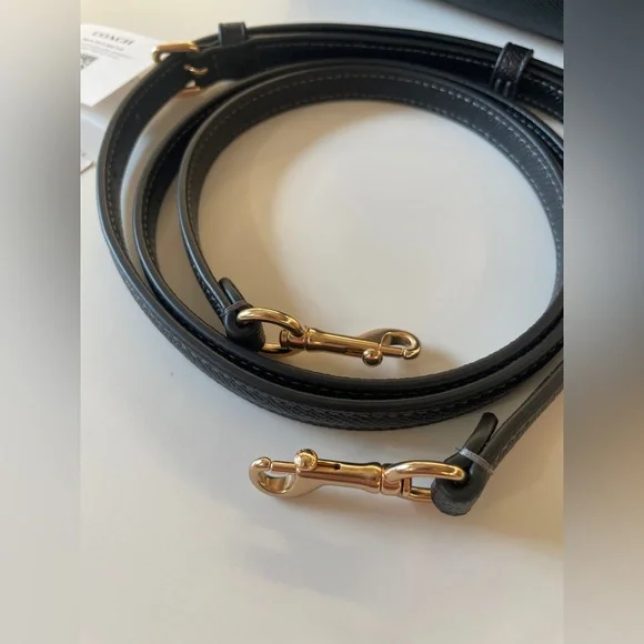 Coach mini Rowan 
New
Black with gold hardware - Picture 13 of 16